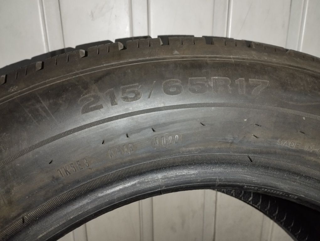 1 Pneu Dunlop 215/65 R17 - 9mm piso