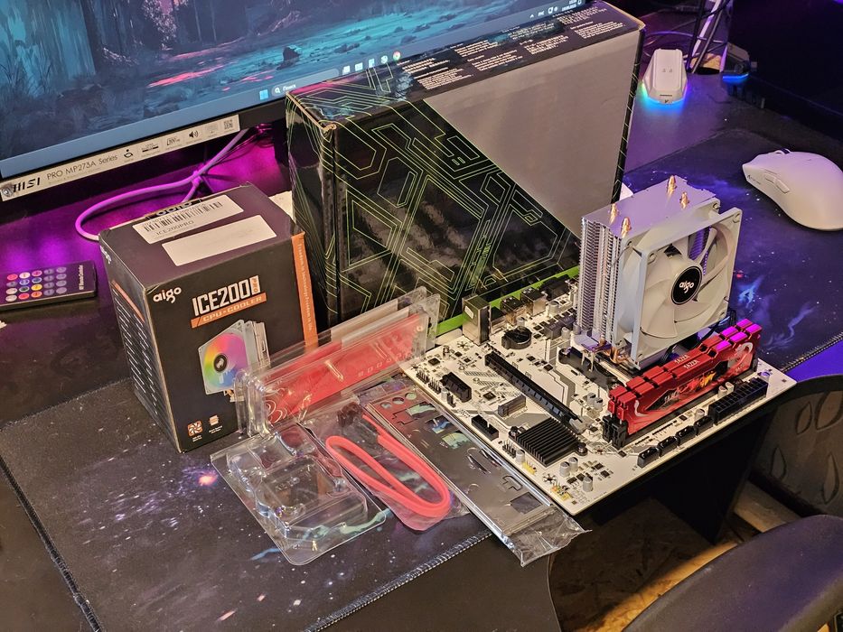 Комплект! Ryzen 5 5500 / 16 GB DDR4 3200 MHz / B450