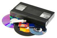 Оцифровка видеокассет  VHS, VHS-C, mini DV