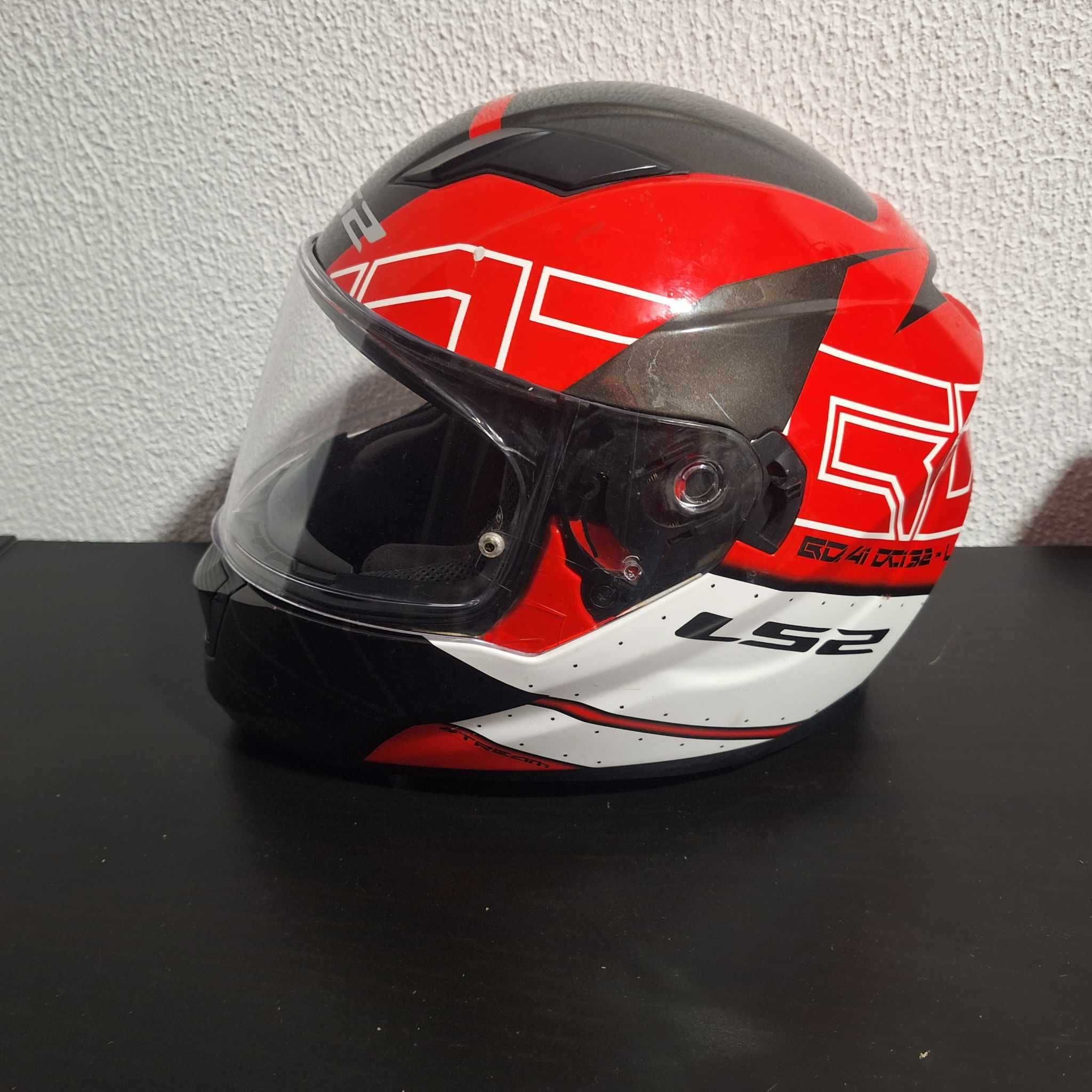 Capacete LS2 FF320 Vermelho M