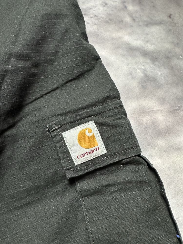 Spodnie jeansowe szerokie Carhartt cargo baggy pants unisex streetwear