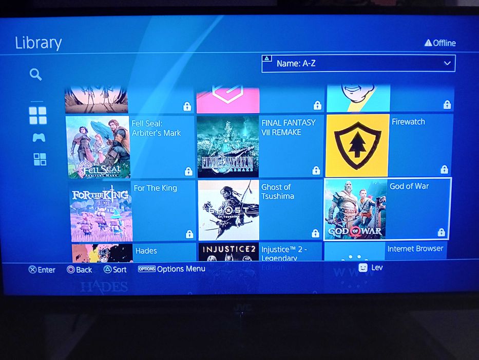 Playstation 4  PS4 1000Gb gold hen 6.72 встановлено 37 ігор