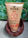 Nuxe sun SPF 50 mleczko do opalania twarzy i ciała 150 ml