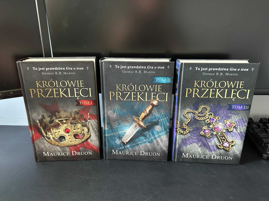 Maurice Druon Królowie Przeklęci t.1-3