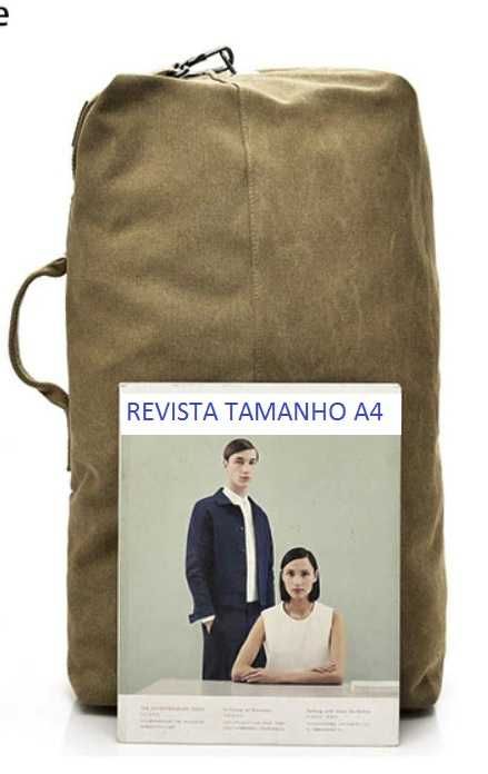 Mochila Militar - BigBag 35 litros - Caqui - ARTIGO NOVO