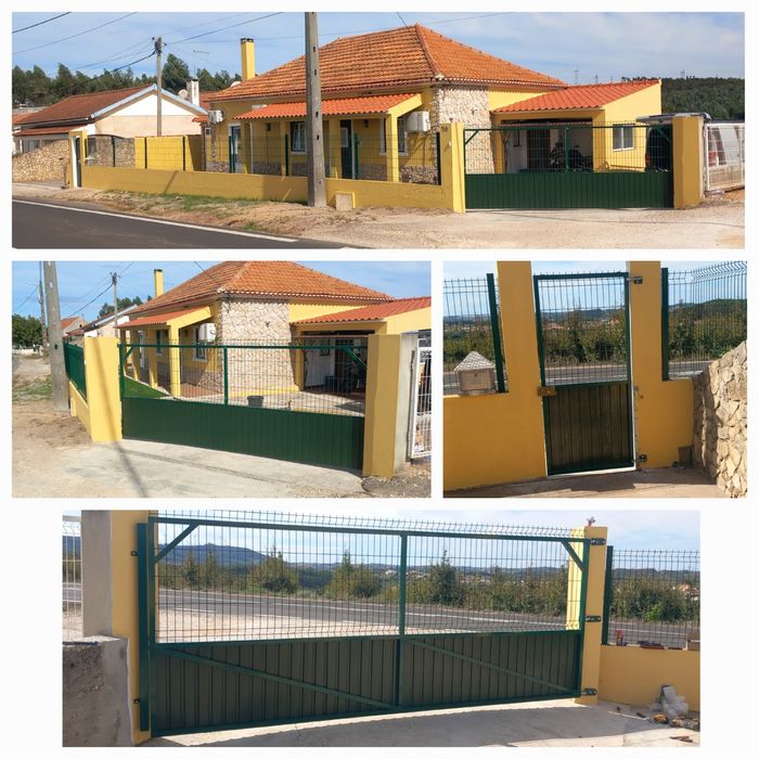 Portões  vedações   gradeamentos    serrelharia