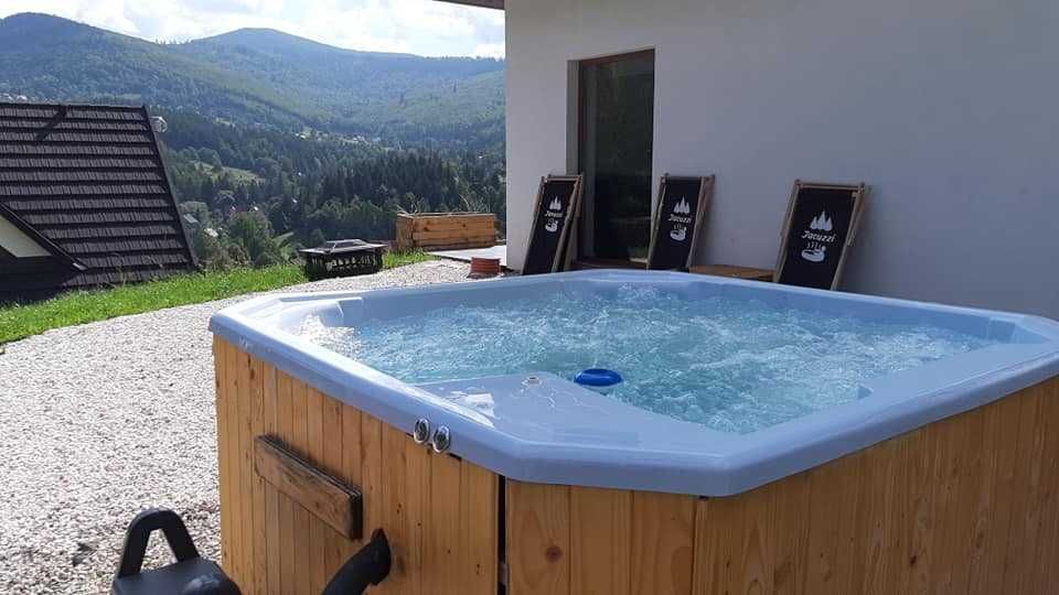 Zawoja domki z jacuzzi w górach, basen, wakacje ferie