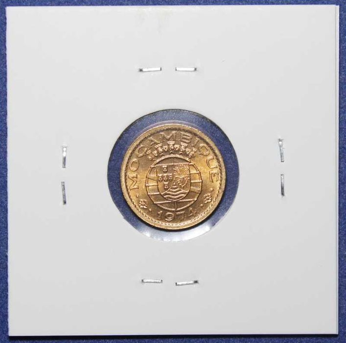 Moedas 20 Centavos 1974 Moçambique - Retiradas de ROLO