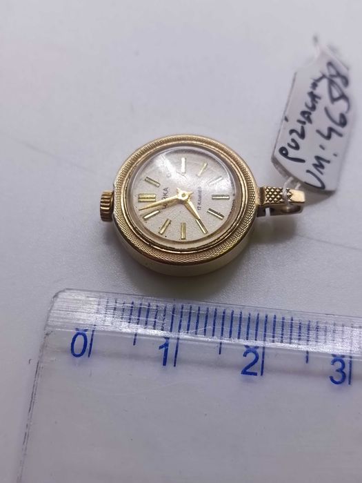 Radziecki Pozłacany Zegarek Wisiorek Czajka Wiszący Unikat 4658/10