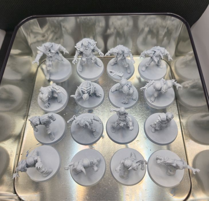 Drużyna do gry Blood Bowl Shambling Undead Wydruk 3D