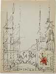 Cargaleiro - original - Desenho a tinta da China 1983