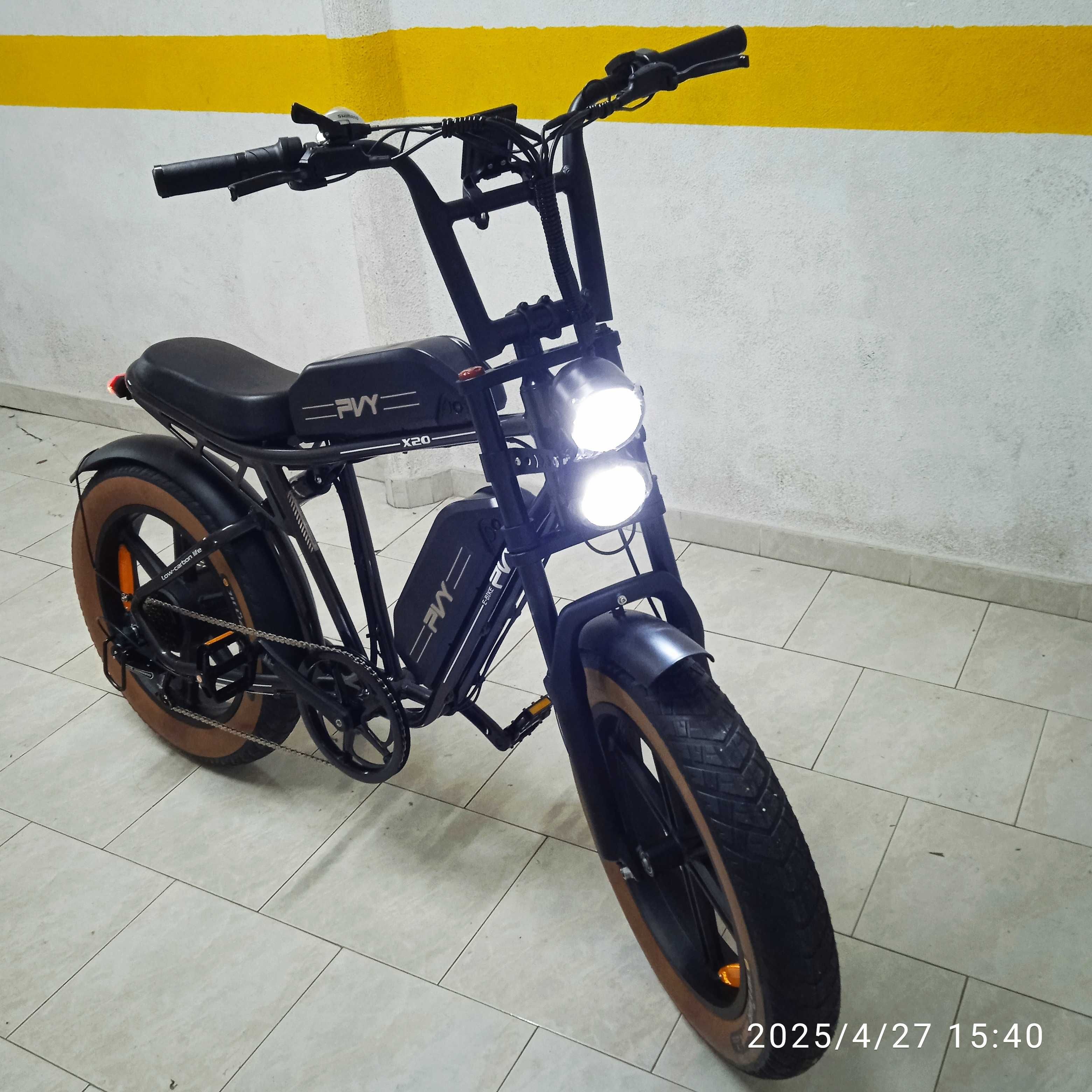 Bicicleta eletrica 1000 W. Nova, 0 Km.