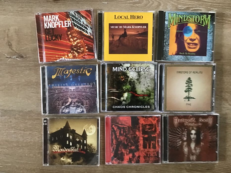 CDs vários letra M + N + O 1,5€