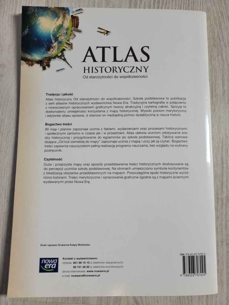 Atlas historyczny szkoła podstawowa