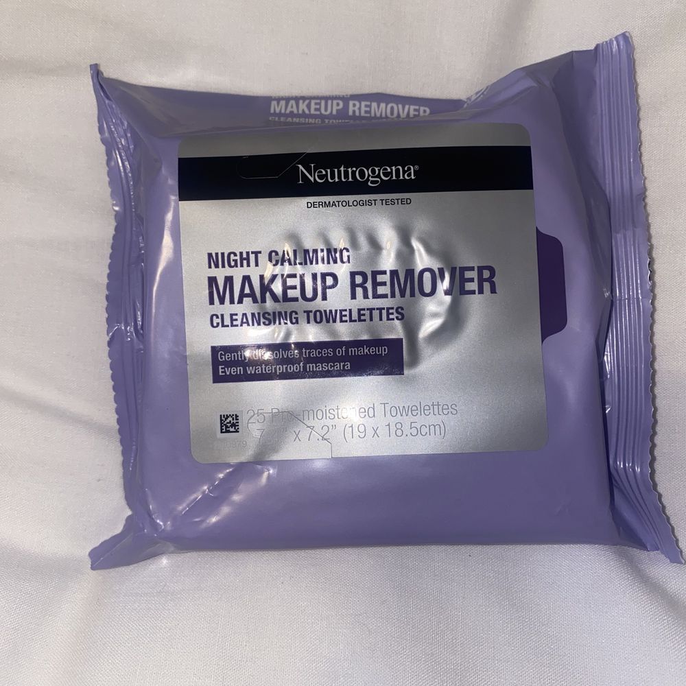 Neutrogena night calming wipes chusteczki do demakijażu