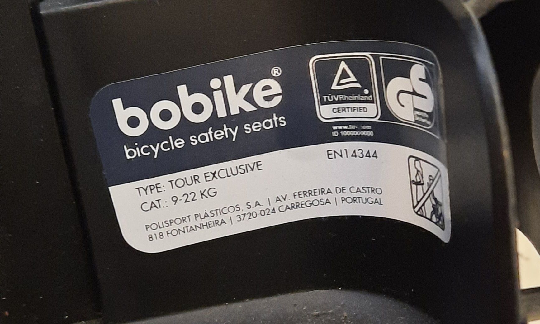 Cadeira bicicleta para bebé/ criança Bobike Exclusive Tour