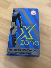 Zestaw Xzone do pielęgnacji odzieży skórzanej motor