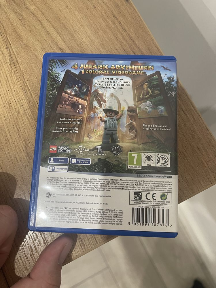 Lego Jurassic World PS Vita