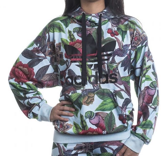 ADIDAS bluza Battle of the Bird rajskie ptaki M z kapturem AB9339