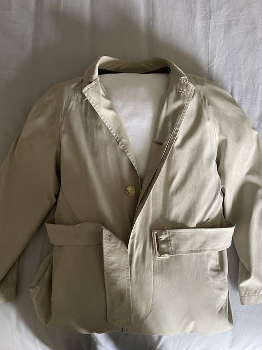 Gabardine em camurça anos 80 marca de prestigio Charlot