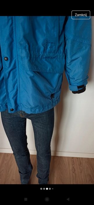 Sg Niebieska kurtka męska M , L sportowa kurtka + polar M ,L