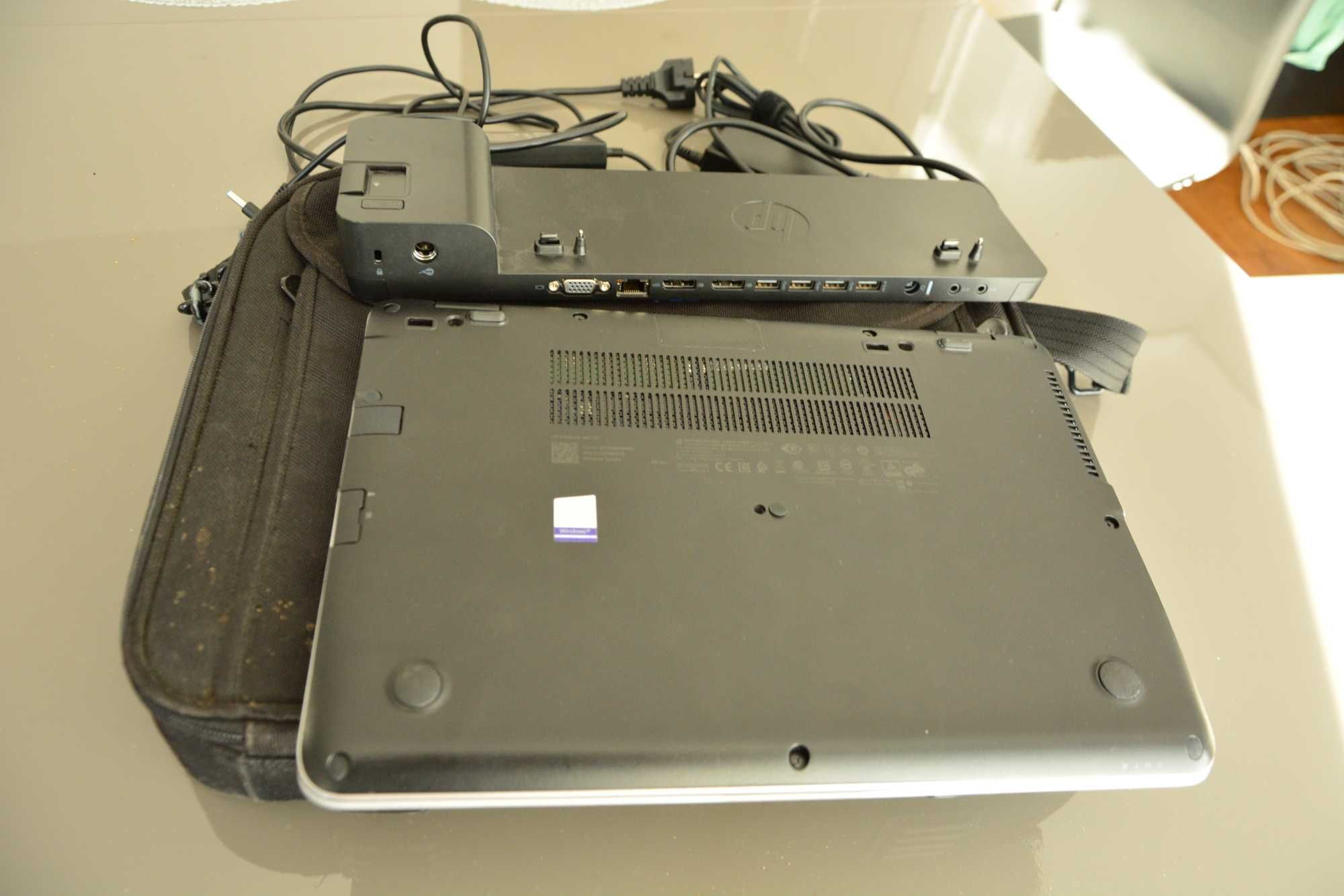 Laptop HP EliteBook 840 G4 14" Intel Core i5 8GB/256GB srebrny/ ZESTAW