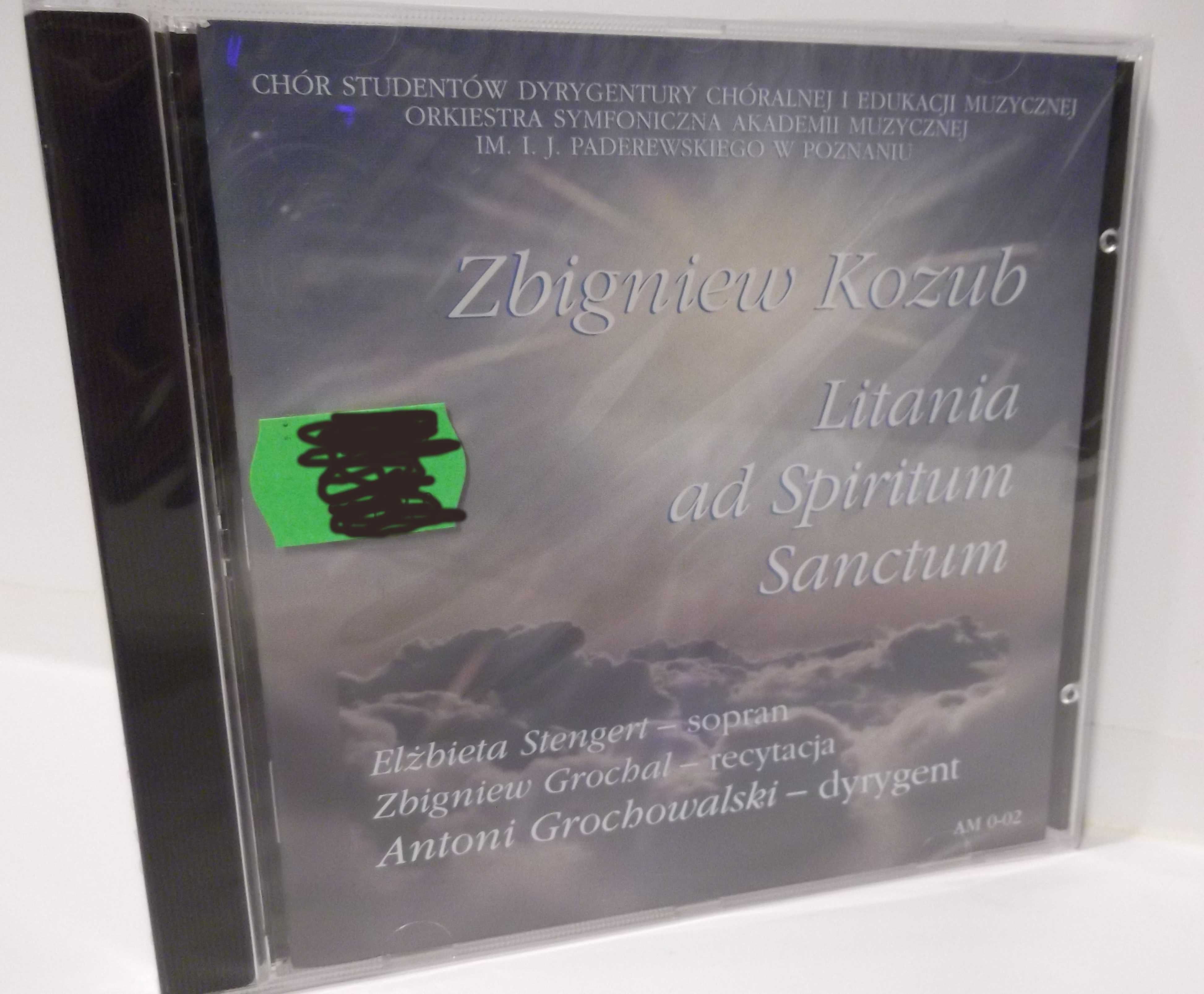 Płyta CD - Zbigniew Kozub Litania ad Spitirum Sanctum