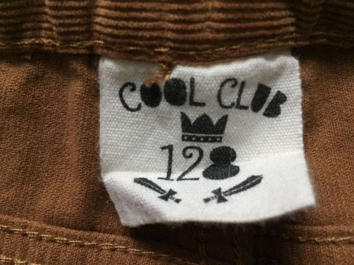 Spodnie sztruksy Smyk Cool Club 128