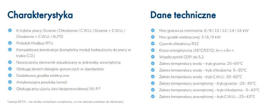 Pompa ciepła Split KAISAI Arctic 16 kW  MEGA WYPRZEDAŻ MEGA CENA