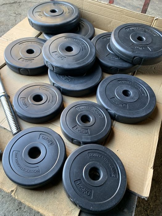 Hantle 2x20kg obciazenie 40kg silownia hantelki do ćwiczen regulowane