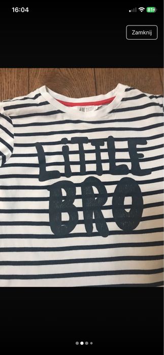 T-shirt 122/128 od H&M