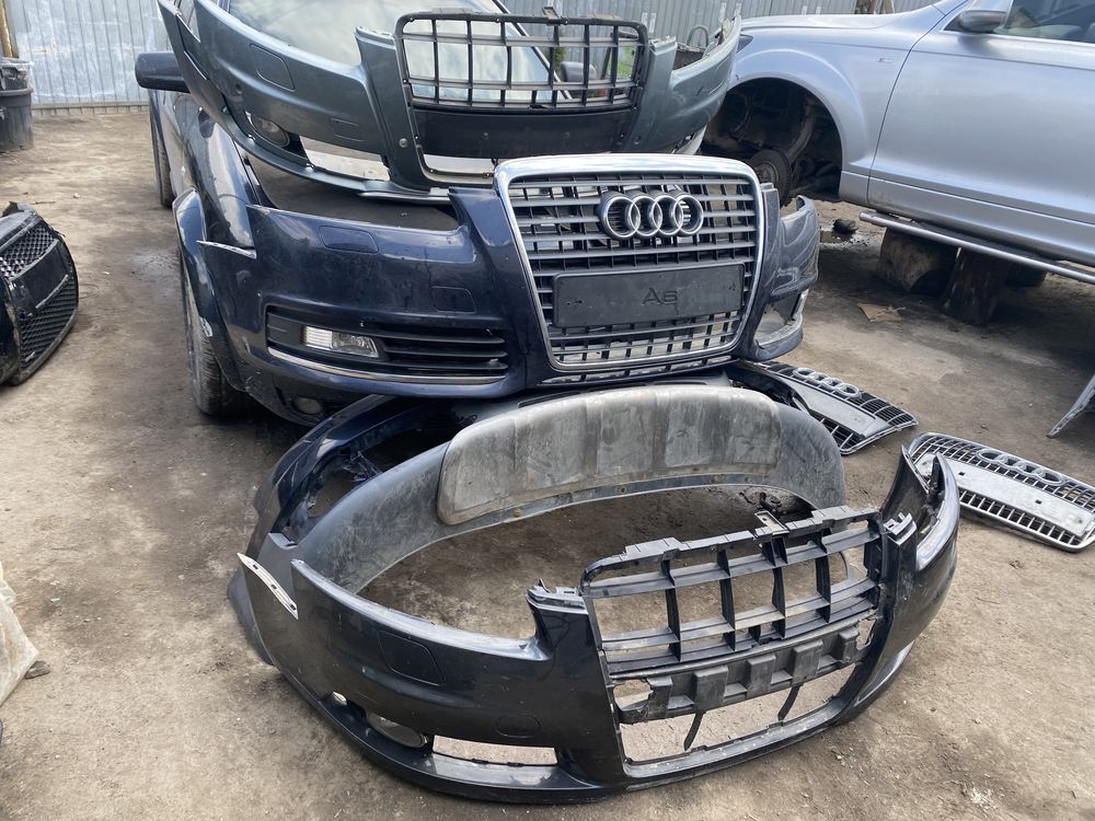 Ауді Audi бампер перед зад А6 с6 Q7 ку 7 кю 7 алроуд allroad голий ком