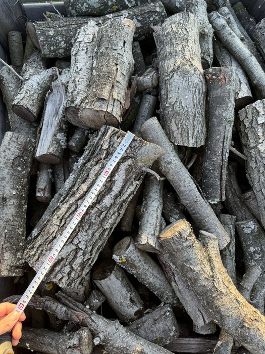 Drewno sliwowe na opal do kominka na wedzenie drzewo sliwka