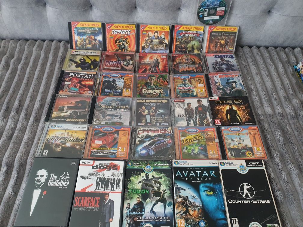 К продаже DVD игры на компьютер