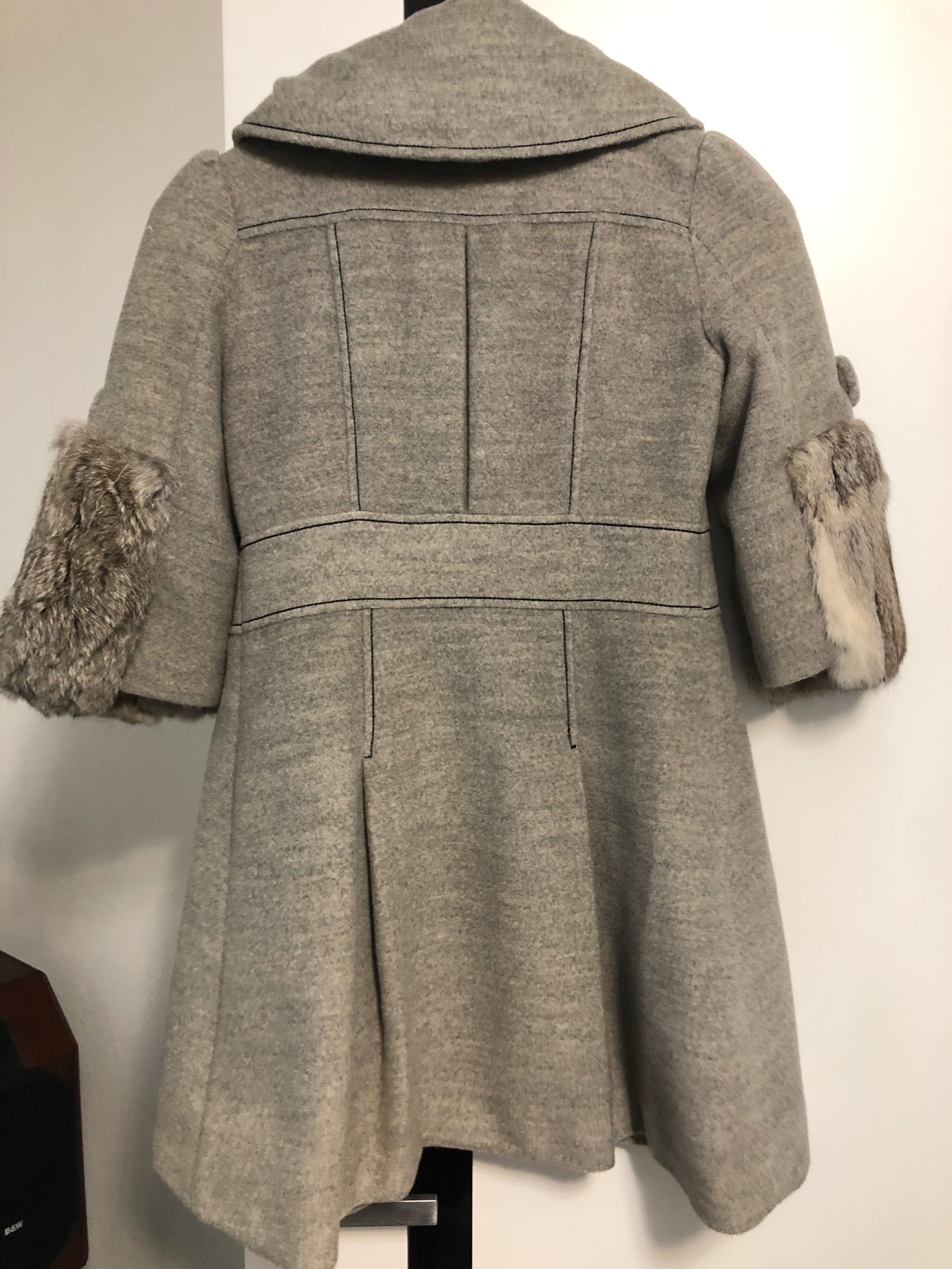 Płaszcz Max Mara 36 szary