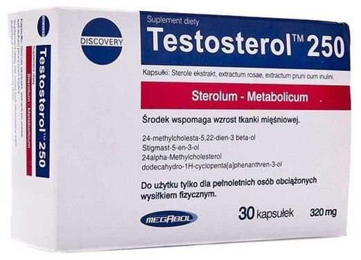 Testosterol 250 (natural prohormony) 30 cаps Megabol