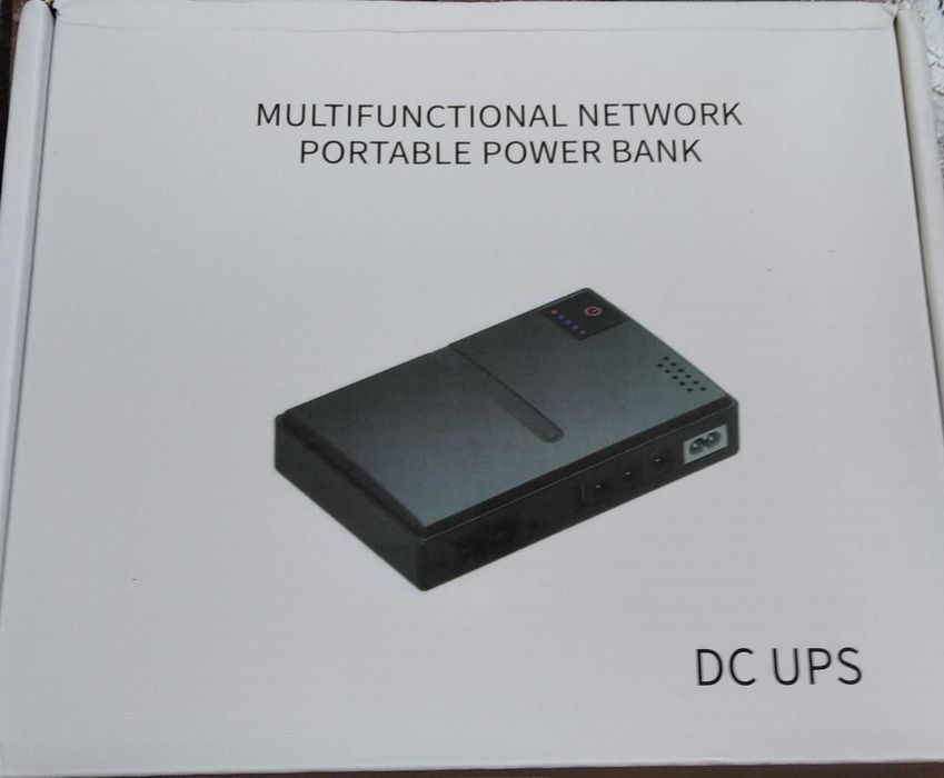 Источник бесперебойного питания UPS для роутера, камеры