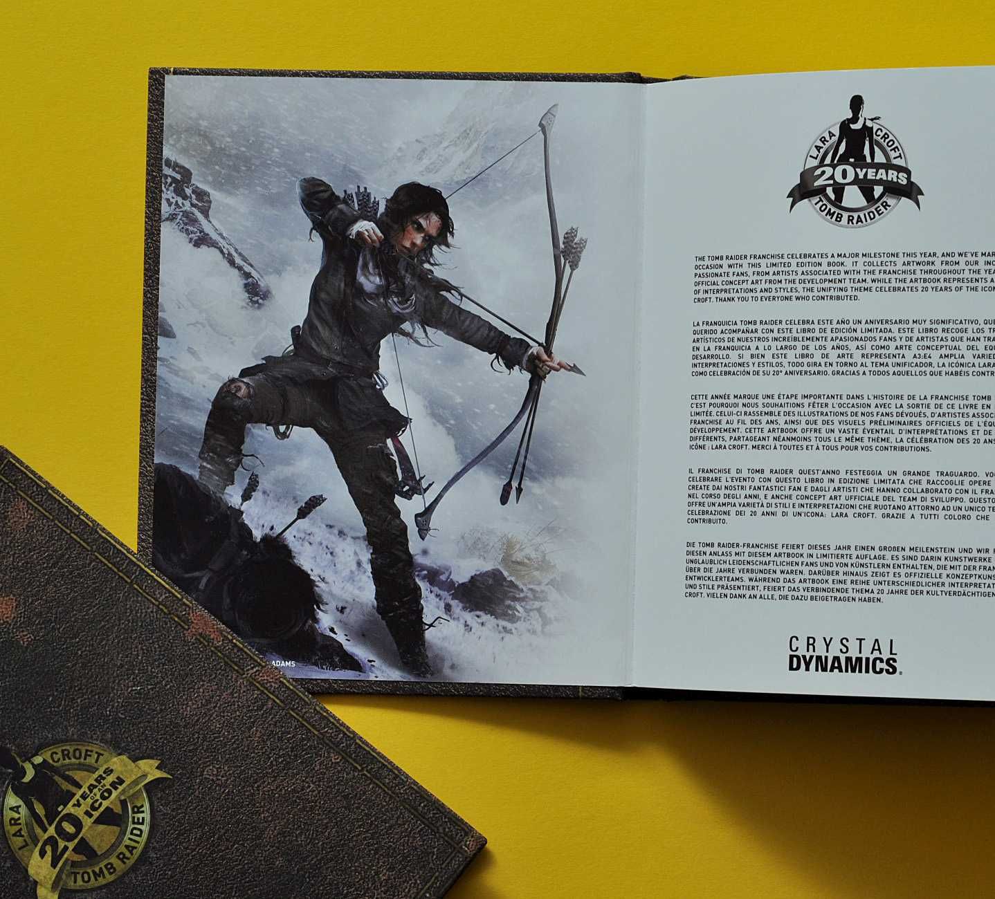 Tomb Raider oficjalny artbook