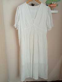Shein біле плаття сукня міді ХЛ розмір 50