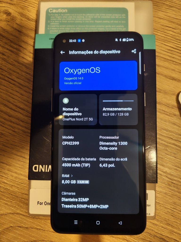 Telemóvel Oneplus Nord 2t