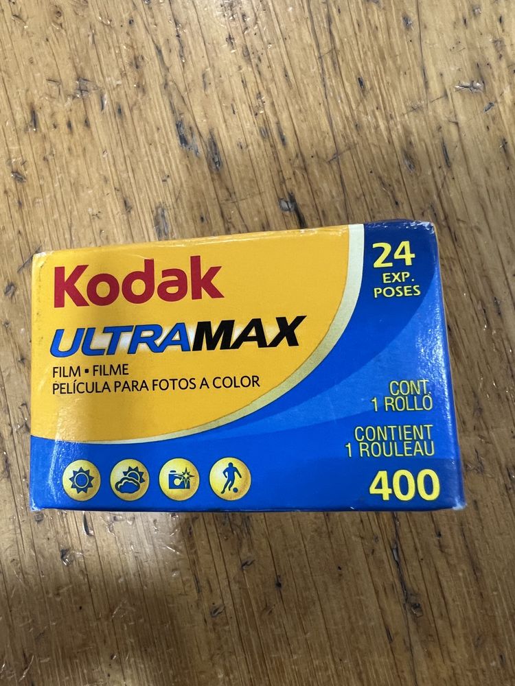 Rolo fotográfico Kodak ultramax