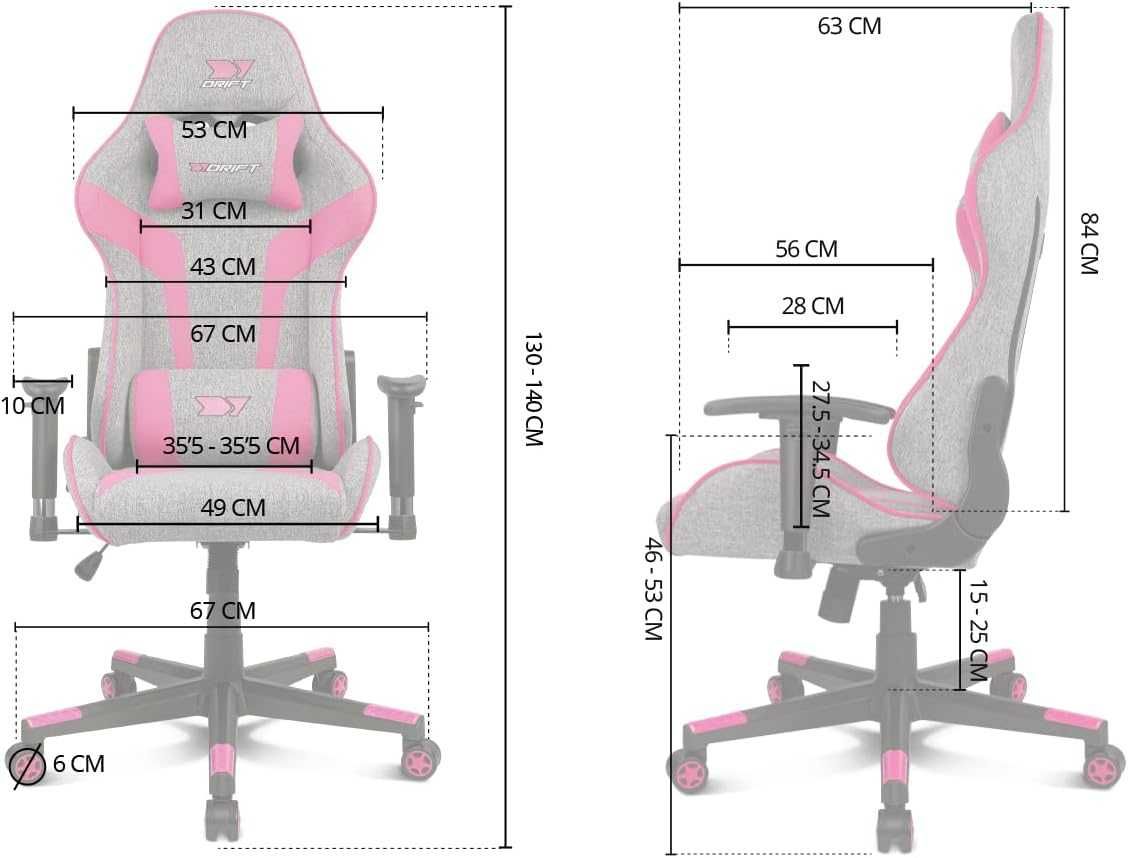Fotel dla gracza Drift Gaming DR90