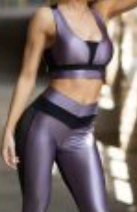 Топ для фитнеса,Disko Violet,р.L