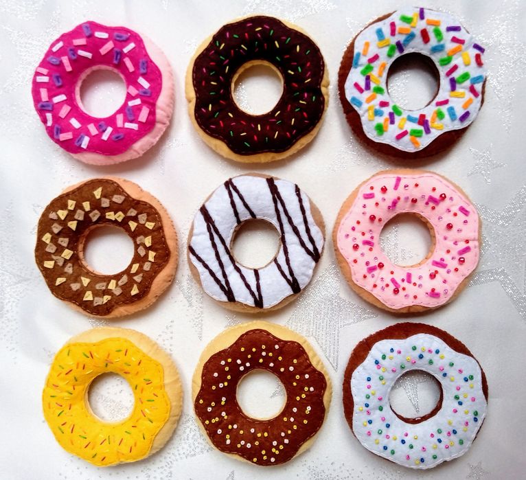 Zestaw słodyczy z filcu