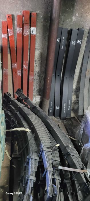 Рессоры передние, задние. Листы рессорные перед зад МАЗ КрАЗ ЗИЛ БЫЧОК
