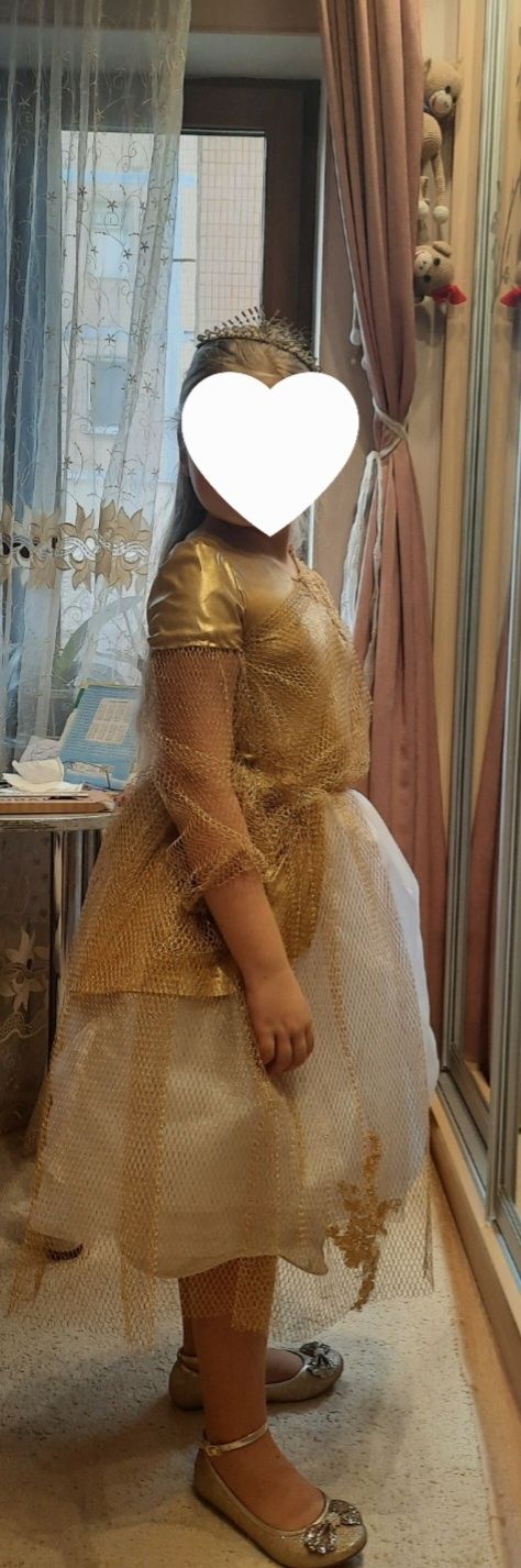 Нарядные платье (Золушка)на девочку 8-12лет