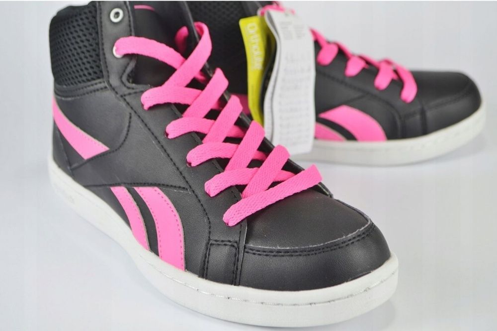 Nowe buty damskie Reebok Royal Prime Mid Black, 38,5, wkładka 24,66 cm