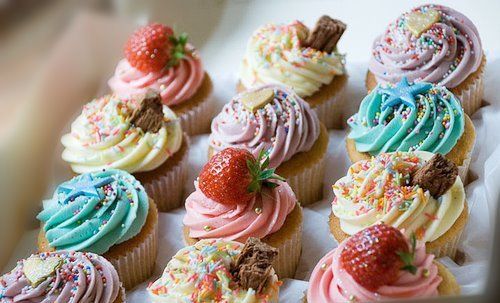 Posypka Cukrowa Owocowa - Niebieska - 50G