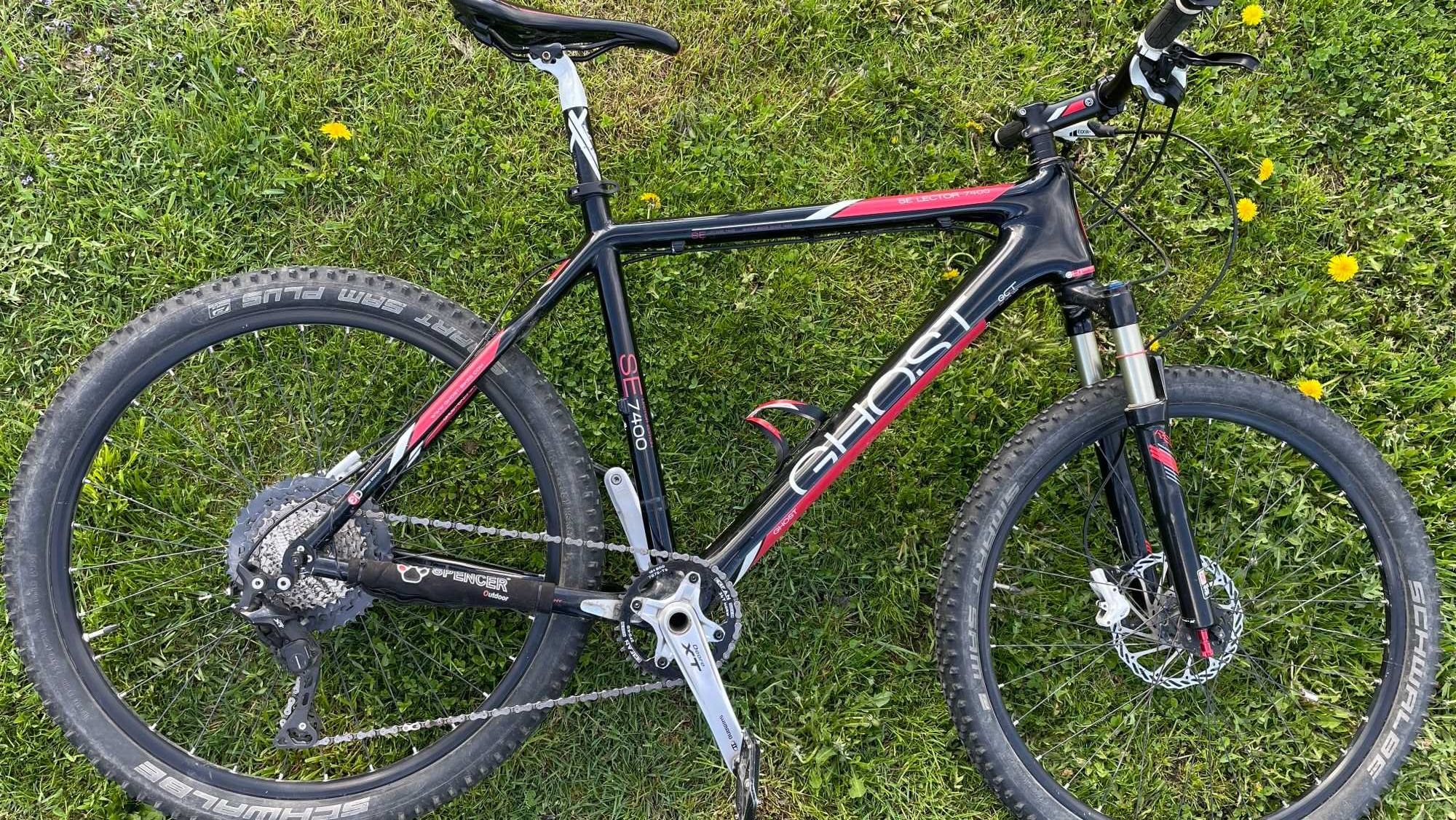 GHOST SE LECTOR 7400 - karbon, stan bdb