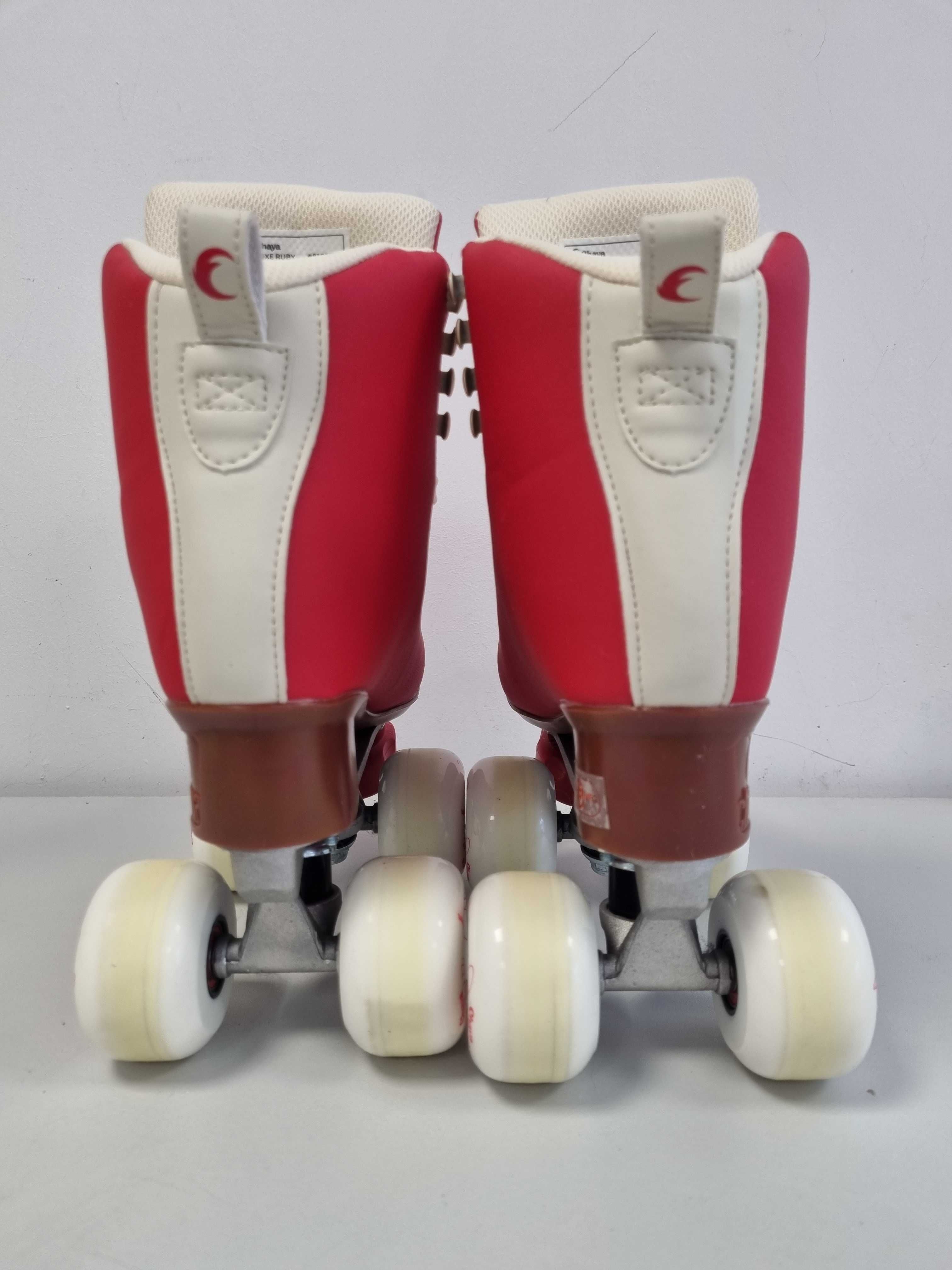Wrotki Chaya Melrose Deluxe - Ruby, rozmiar 36, jak nowe !!